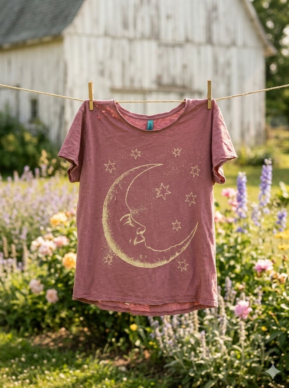 (FINAL PRICE) Cottagecore Moon Dance Tee